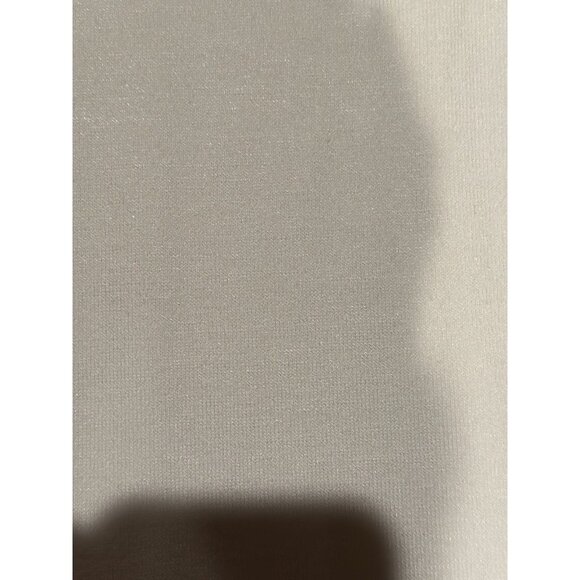 HTF NWT White House Black Market WHBM L/S Banded Bottom Top White Size M - Picture 9 of 11